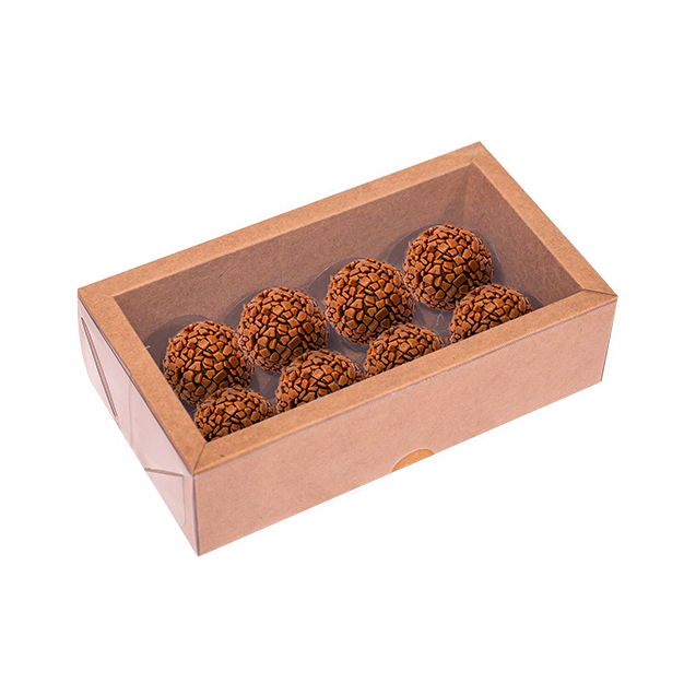 Caixa Alta com Moldura 8 Doces – Kraft