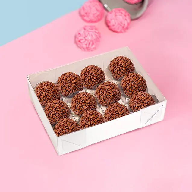 Caixa Basic 12 Doces Branca – Basic