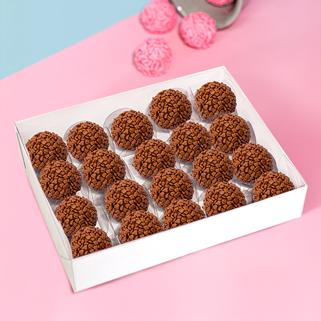 Caixa Basic 20 Doces Branca – Basic