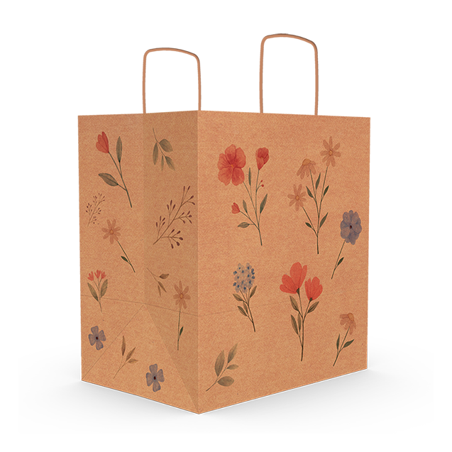 Sacola P1 Kraft – Flores do Campo
