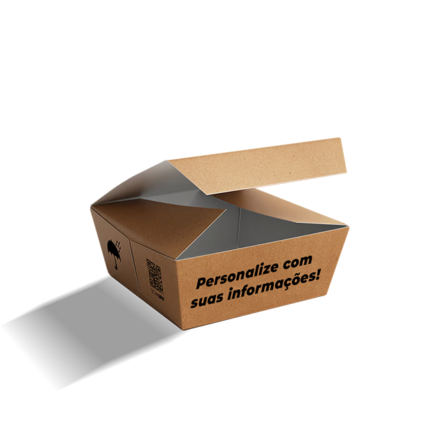 Caixa Multiuso Delivery Tamanho M – Frituras, Marmitex, Salgados
