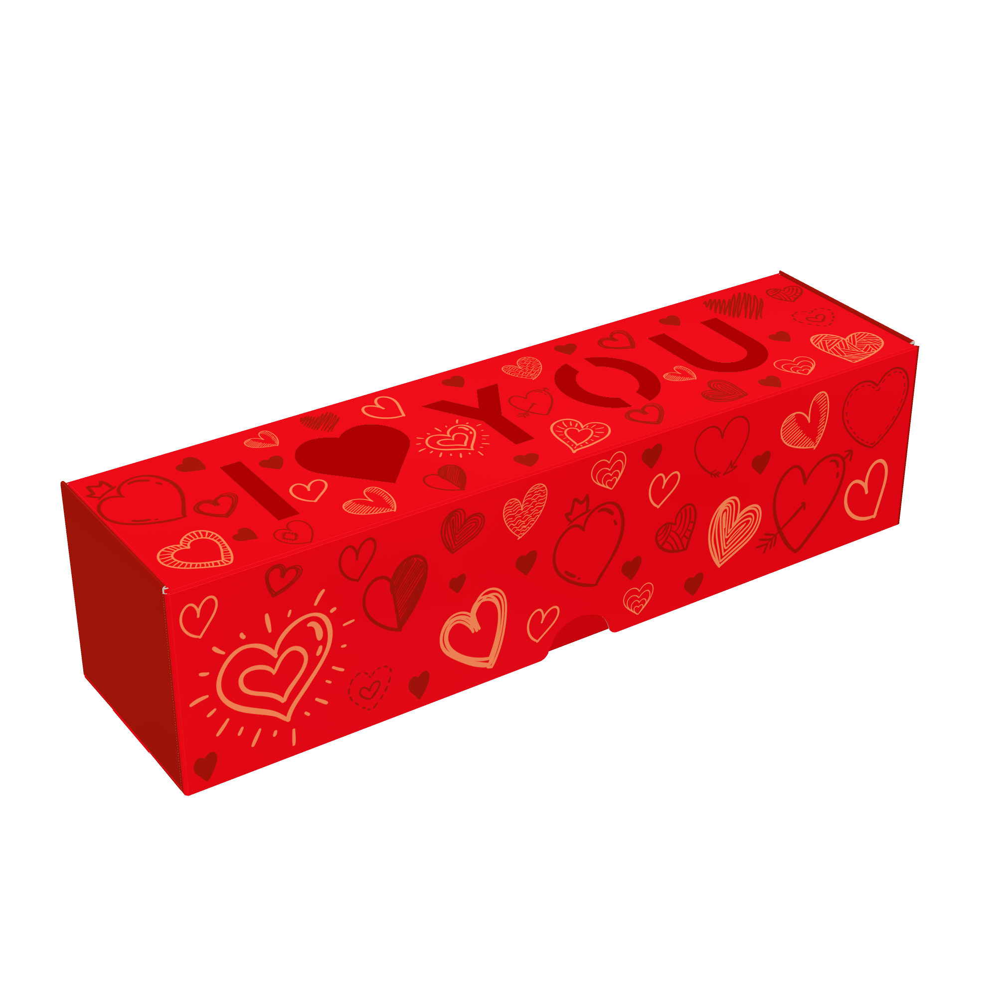 Caixa 4 Doces I Love You – Amor em Caixa