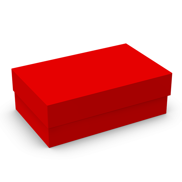 Caixa Petit Retangular P Vermelha – Vermelho