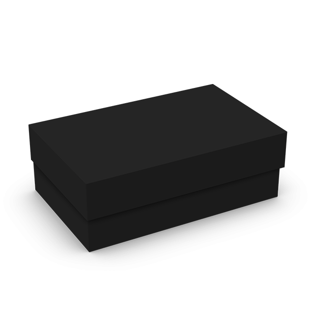 Caixa Petit Retangular P – Preto