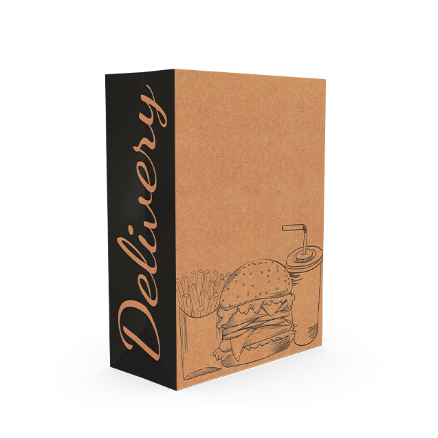 Saco Eco Delivery P Kraft – Lanche