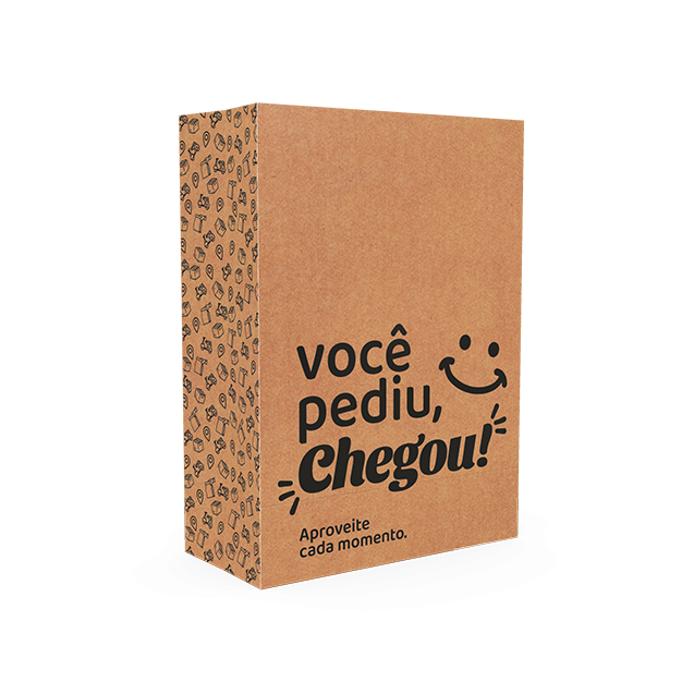 Saco Eco Delivery P Kraft – Pediu Chegou