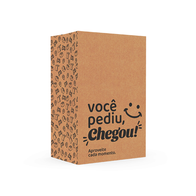 Saco Eco Delivery M Kraft – Pediu Chegou