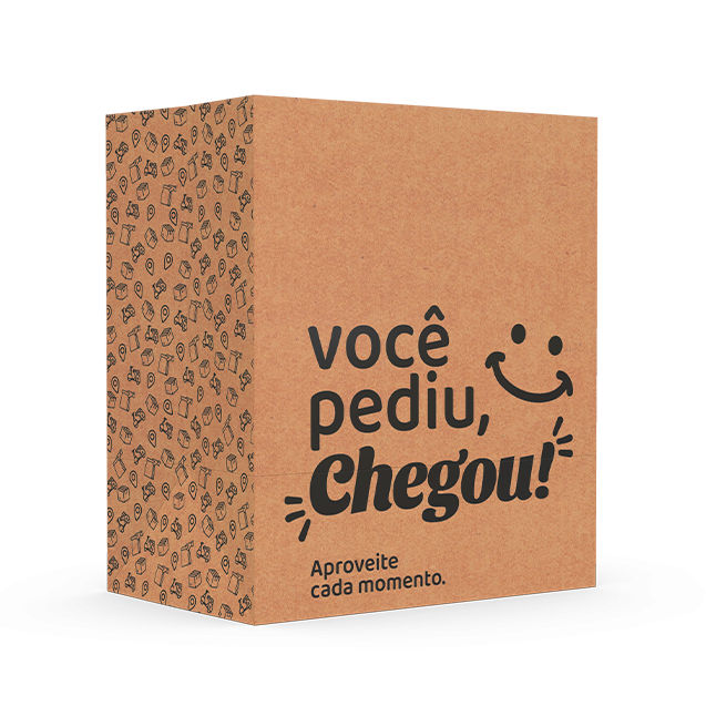 Saco Eco Delivery G Kraft – Pediu Chegou