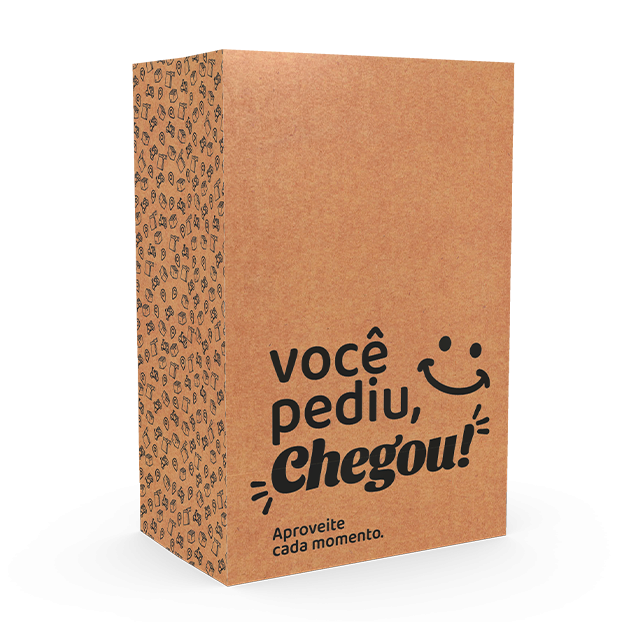 Saco Eco Delivery GG Kraft – Pediu Chegou