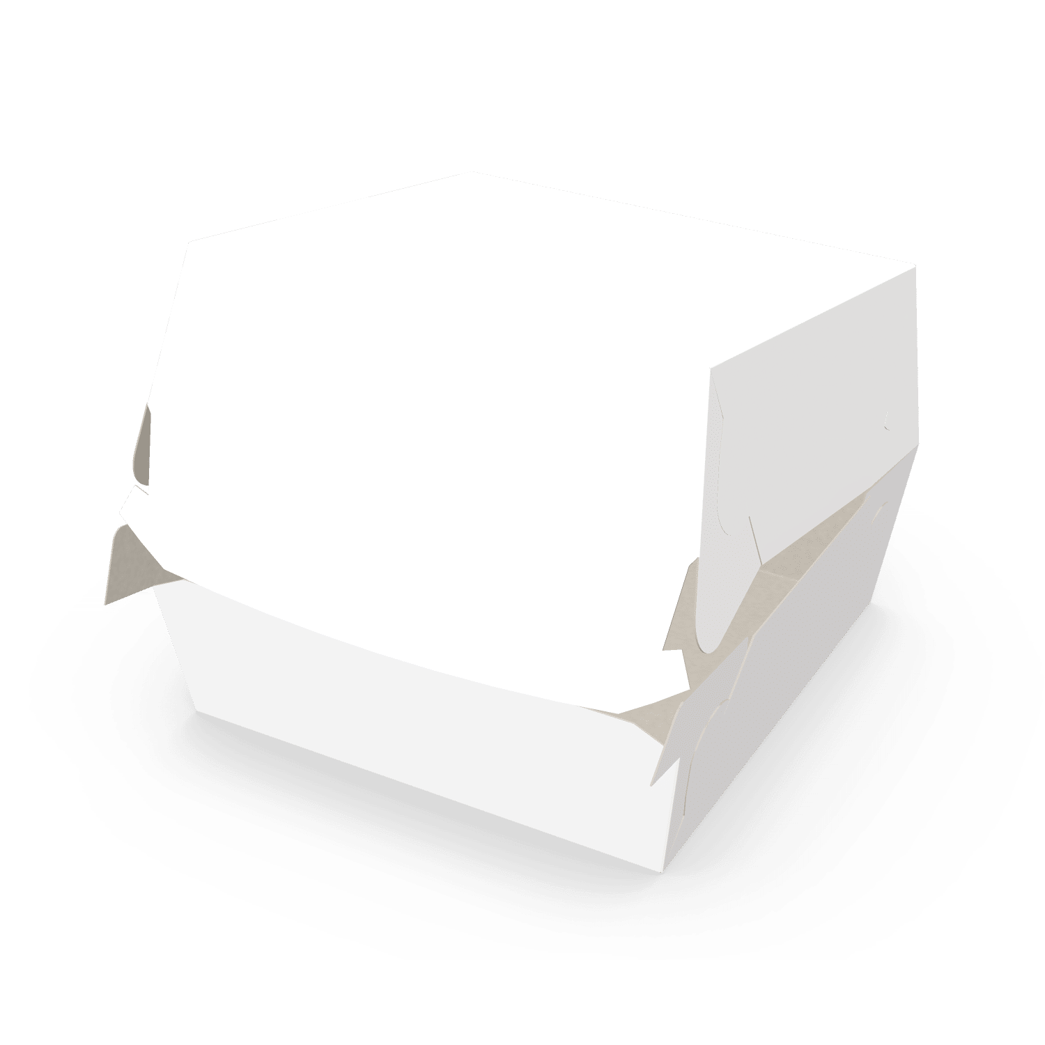 Caixa Hamburguer – Branco