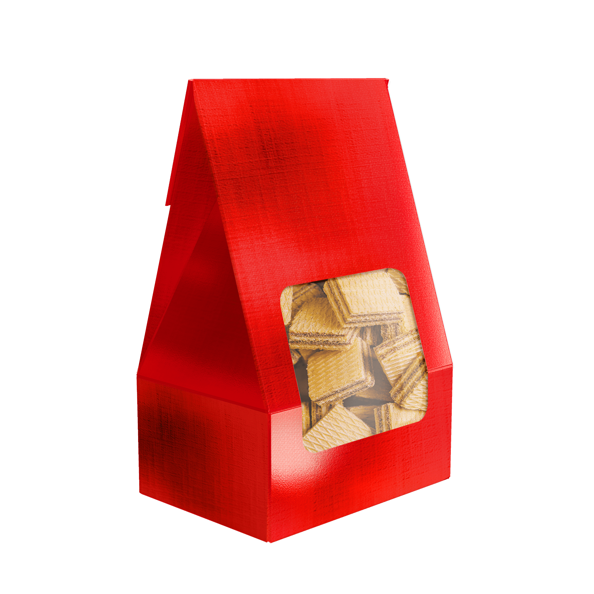 Saco Practice Com Visor PP Laminado Vermelho – Laminados