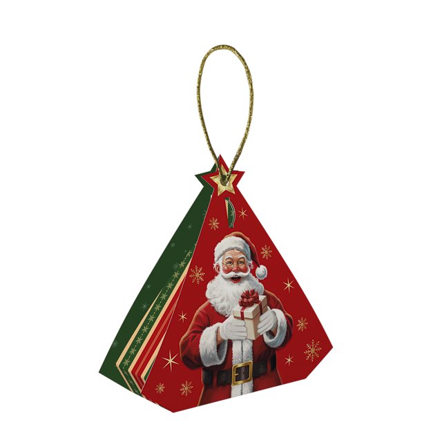 Caixa Árvore com Elástico PP – Feliz Natal