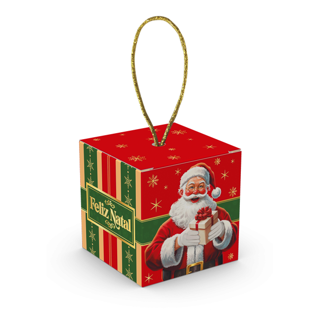 Caixa Practice com Elástico 1 Doce – Feliz Natal