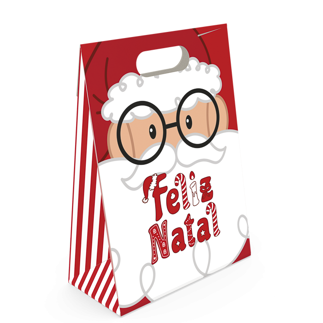 Maleta com Visor e Fita – Natal Divertido