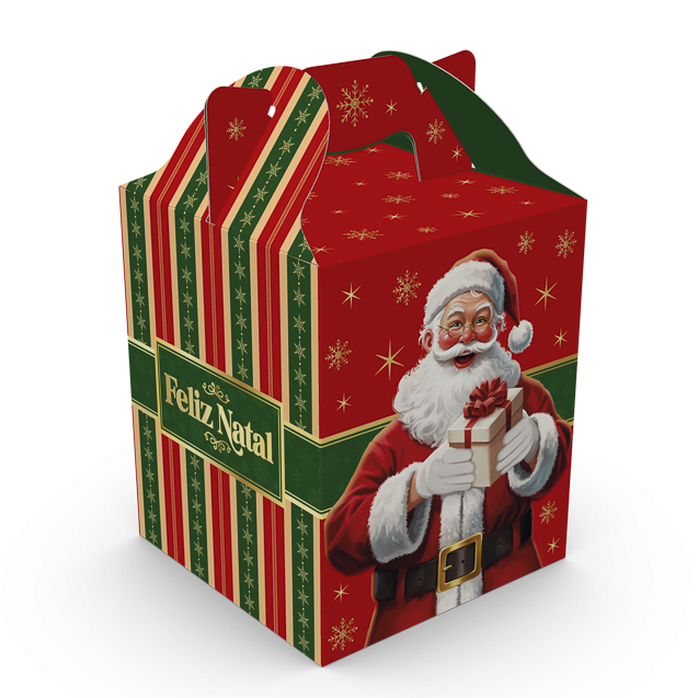 Maleta Mini Panetone – Feliz Natal