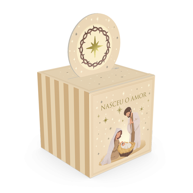 Mini Caixa Pop Up – Nasceu o Amor