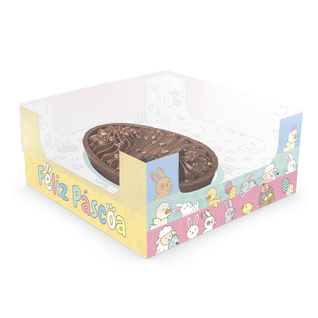 Caixa Encanto Ovo de Colher 100/150G – Páscoa Diversão