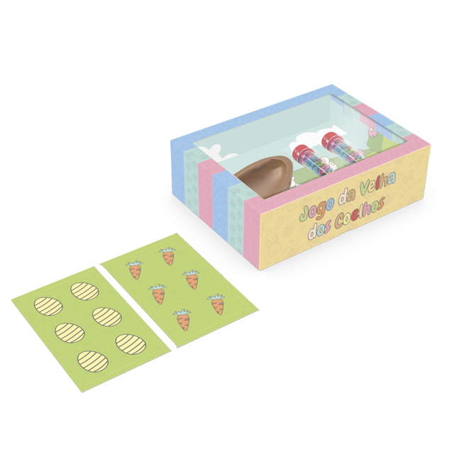 Caixa Mini Confeiteiro Practice com Visor – Páscoa Diversão